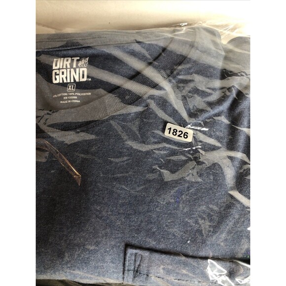 T-Shirt - Dirt and Grind - XL Blue - Picture 5 of 5